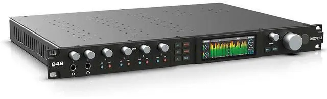 Alt view image 4 of 6 - Motu 28 x 32 Thunderbolt/USB4 audio interface for Mac, Windows and iOS with mixing, effects and networking
