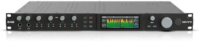 Alt view image 3 of 6 - Motu 28 x 32 Thunderbolt/USB4 audio interface for Mac, Windows and iOS with mixing, effects and networking