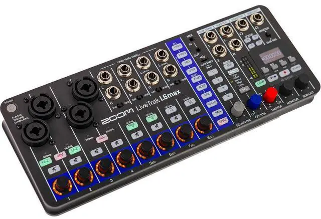 Main image of Zoom LiveTrak L6max 12-Channel Digital Mixer / Recorder