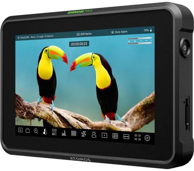 Alt view image 4 of 12 - Atomos Shinobi 7 RX HDMI/SDI HDR Monitor