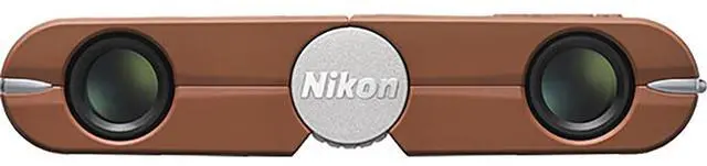 Alt view image 4 of 6 - Nikon 4x10D CF Pocket Binoculars (Amber Brown)