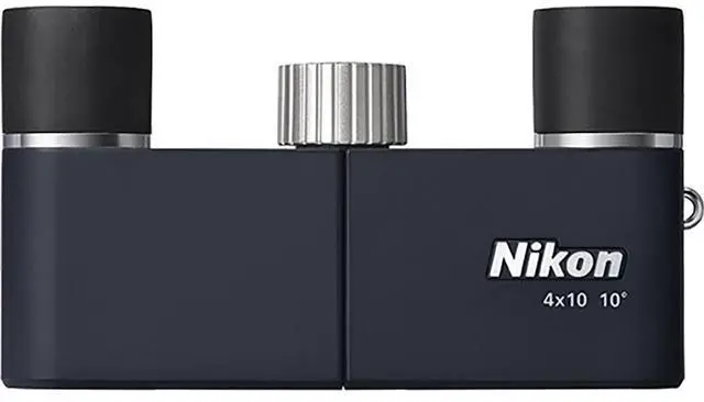 Alt view image 5 of 6 - Nikon 4x10D CF Pocket Binoculars (Dark Navy)