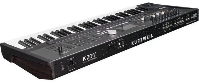 Alt view image 5 of 7 - Kurzweil K2061 61-Key V.A.S.T. Synthesizer Workstation