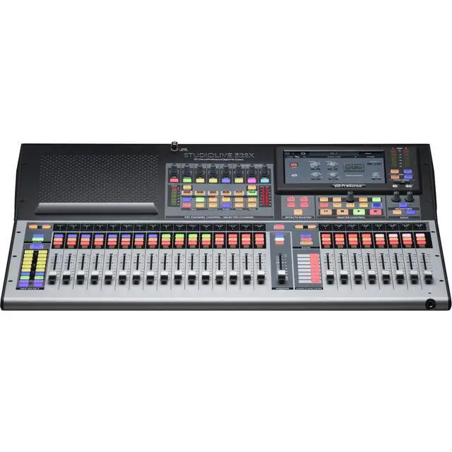 Alt view image 3 of 7 - PreSonus StudioLive 32SX Series III S 32-Channel Compact Digital Mixer/Recorder/Interface Bundle with PreSonus StudioLive 32-Cover Series III Console Cover (Black)