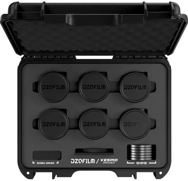 Alt view image 3 of 5 - DZOFilm Vespid2 T1.9 6-Prime Lens Kit 18/24/35/50/85/105mm (PL Mount)