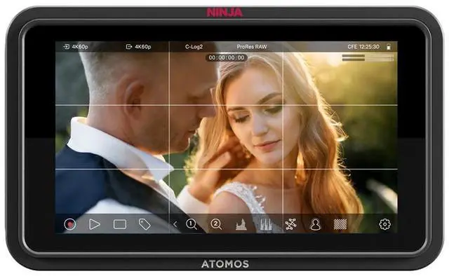 Main image of Atomos Ninja TX GO 5-inch camera monitor-recorder, HDMI CFexpress Wi-Fi HDR touchscreen ProRes RAW