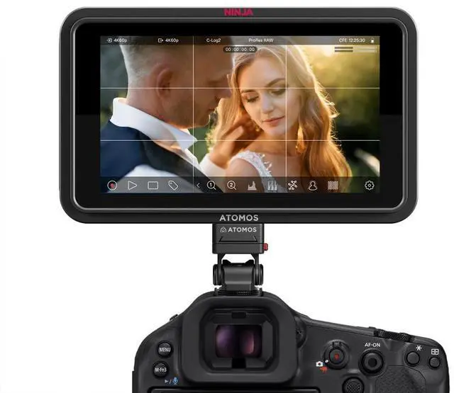 Alt view image 4 of 14 - Atomos Ninja TX GO 5-inch camera monitor-recorder, HDMI CFexpress Wi-Fi HDR touchscreen ProRes RAW