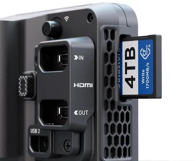 Alt view image 5 of 14 - Atomos Ninja TX GO 5-inch camera monitor-recorder, HDMI CFexpress Wi-Fi HDR touchscreen ProRes RAW