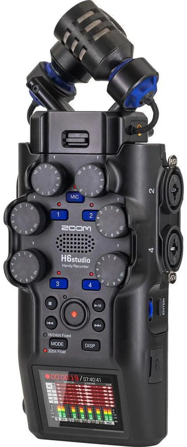 Alt view image 6 of 7 - Zoom H6studio 6-Track Handy Recorder with 32-Bit Float Recording
