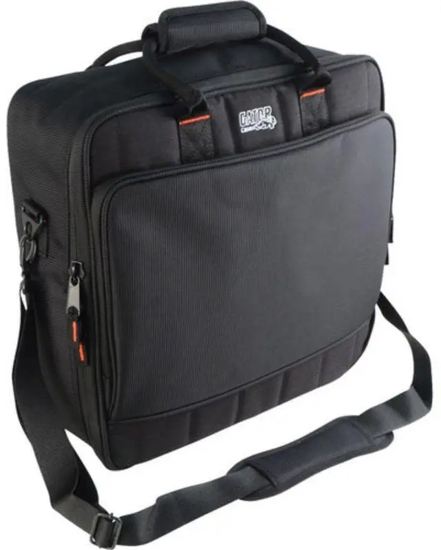 Alt view image 4 of 5 - PreSonus Faderport 8 - Mix Production Controller Bundle with Cases G-MIXERBAG-1515 Padded Nylon Mixer/Equipment Bag, Polsen HPC-A30 Closed-Back Studio Monitor Headphones