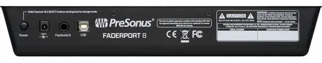Alt view image 3 of 5 - PreSonus Faderport 8 - Mix Production Controller Bundle with Cases G-MIXERBAG-1515 Padded Nylon Mixer/Equipment Bag, Polsen HPC-A30 Closed-Back Studio Monitor Headphones