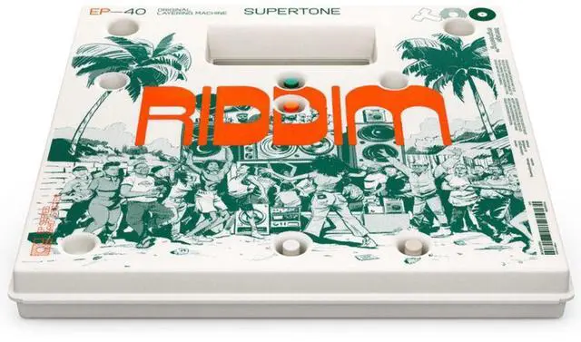 Alt view image 5 of 7 - teenage engineering EP-40 RIDDIM Sampler Composer + EP-2350 TING Handheld Microphone Launch Kit