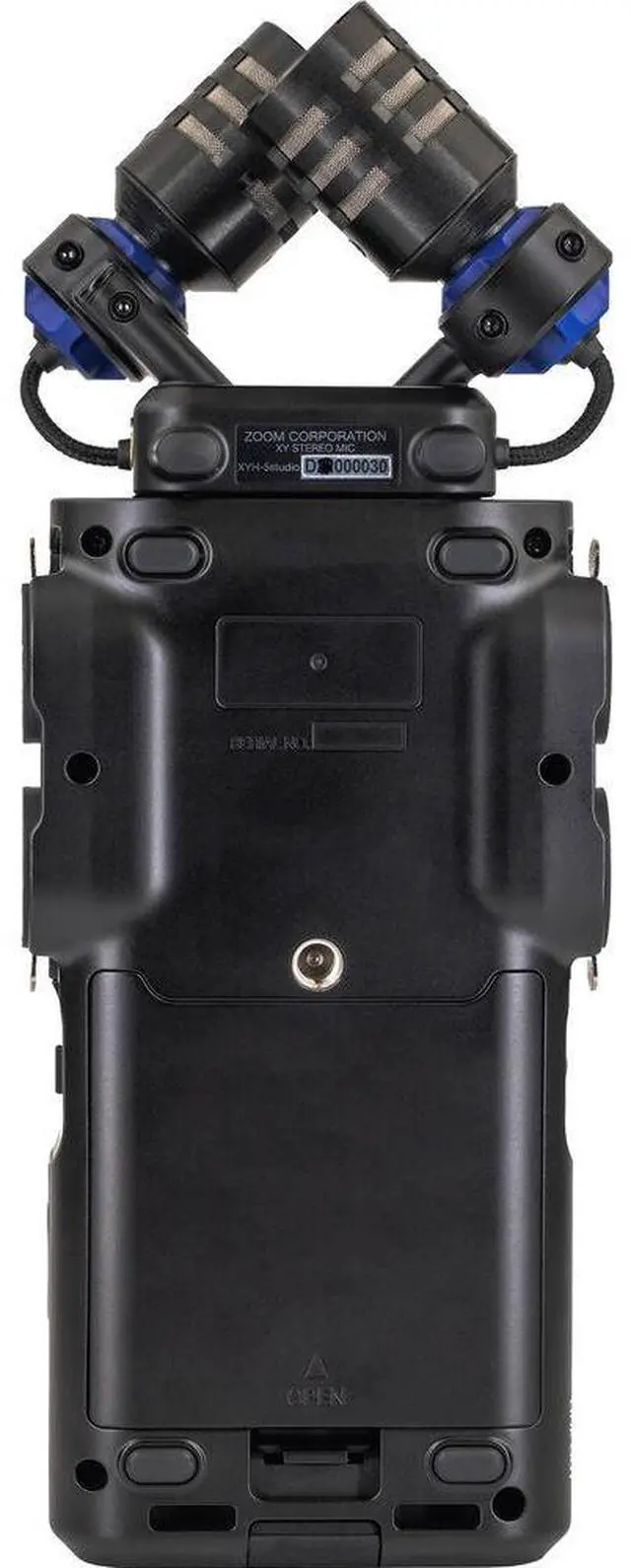 Alt view image 3 of 7 - Zoom H6studio 6-Track Handy Recorder with 32-Bit Float Recording Bundle with Zoom ZDM-1 Podcast Mic Pack w/ Headphones Windscreen XLR Tabletop Stand (4 Pack), Anti-Static Screen Cleaning Wipes 5-Pack