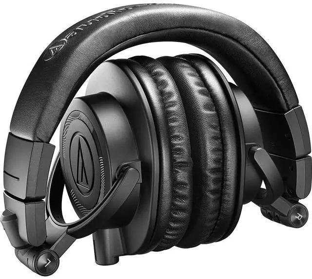 Alt view image 4 of 7 - Audio-Technica ATH-M50x Closed-Back Monitor Headphones (ENSO)