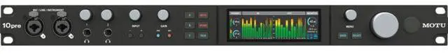 Alt view image 3 of 7 - MOTU 10pre 26x28 Thunderbolt/USB4 Audio Interface