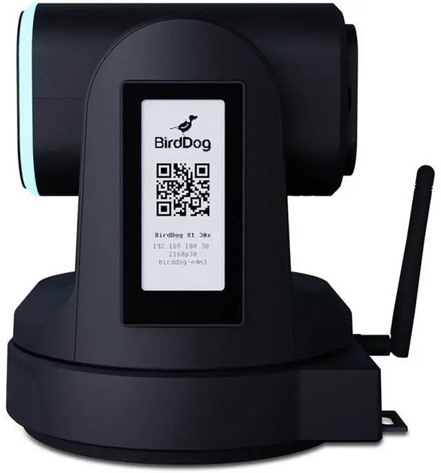 Alt view image 5 of 5 - BirdDog X1 PTZ Camera with 30x Optical Zoom (Black)