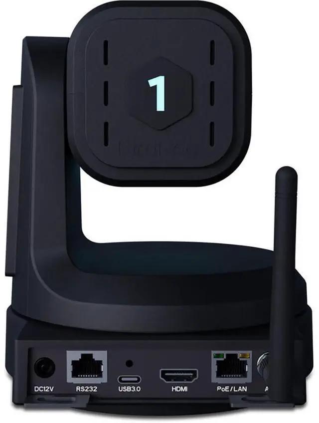 Alt view image 3 of 5 - BirdDog X1 PTZ Camera with 30x Optical Zoom (Black)