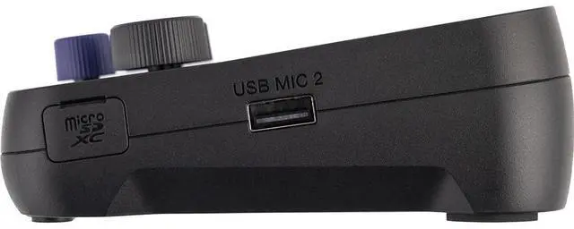 Alt view image 5 of 7 - Zoom PodTrak P2 Dual USB Mic Recorder for Podcasters Bundle with ZUM-2 Podcast Mic Pack with ZUM-2 Mic, Headphones, Desktop Stand, Cable & Windscreen and Anti-Static Screen Cleaning Wipes (5-Pack)