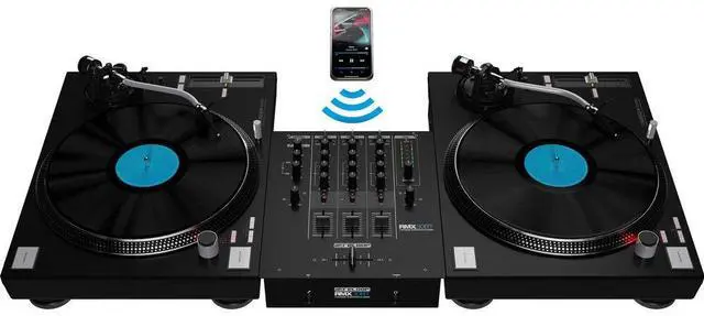 Alt view image 4 of 6 - Reloop RMX-30 BT 3-Channel Bluetooth DJ Mixer Bundle with Cases G-MIXERBAG-1515 Padded Nylon Mixer/Equipment Bag