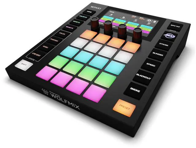 Main image of American DJ WMX1 Mk2 Wolfmix Standalone DMX Lighting Control System Bundle with Kopul DMX33P-025-S Studio Series 3-Pin DMX Cable (25'), Magma Bags CTRL Case for Wolfmix W1/American DJ WMX1