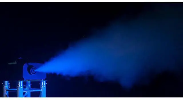 Alt view image 5 of 7 - Eliminator Lighting VF1300 EP 1100W Mobile Fog Machine with Remote