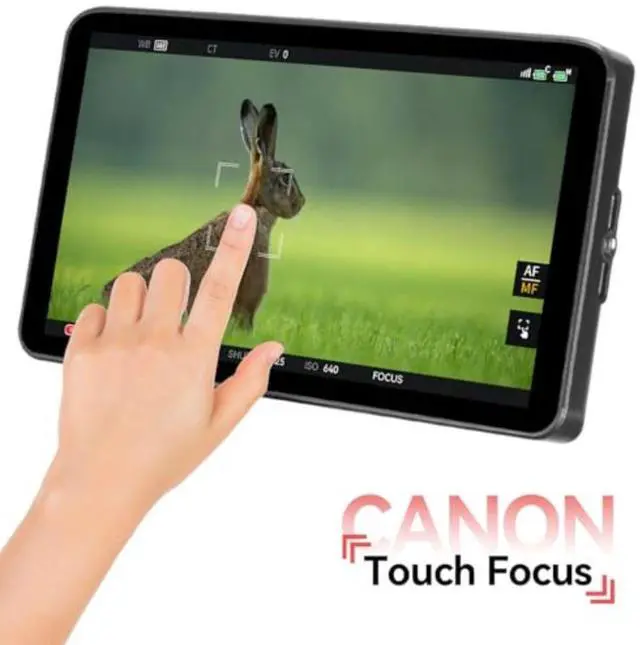 Alt view image 7 of 7 - PORTKEYS LH7P 7" High-Bright Touchscreen Monitor with Wireless Control (Black)