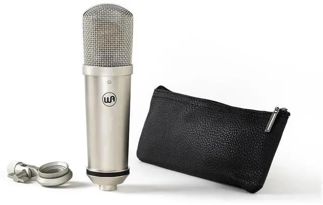 Alt view image 4 of 5 - Warm Audio WA-87jr SE Large-Diaphragm Cardioid Condenser Microphone (Nickel)