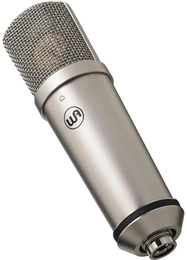 Alt view image 3 of 5 - Warm Audio WA-87jr SE Large-Diaphragm Cardioid Condenser Microphone (Nickel)