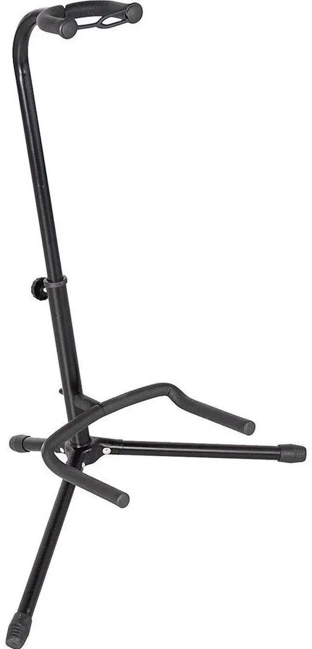 Alt view image 6 of 7 - LAVA GENIE Stringless Guitar with Travel Case Black Bundle with Rok-It Tripod Guitar Stand, Goby Labs Microphone Sanitizer