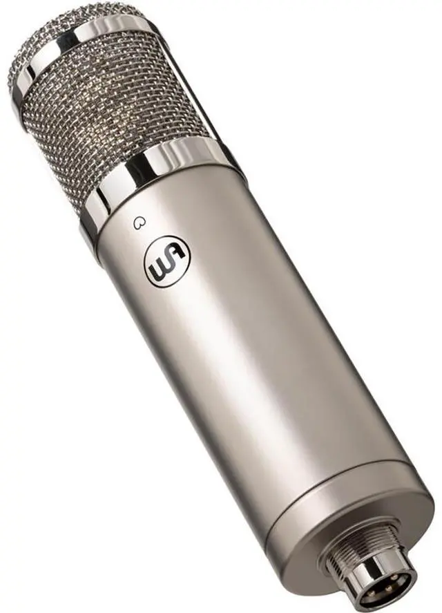 Alt view image 4 of 6 - Warm Audio WA-47jr SE Large-Diaphragm Condenser Microphone (Nickel) Bundle with Kellards XLR-P20T Pro 20 ft XLR Microphone Cable, Pop Filter