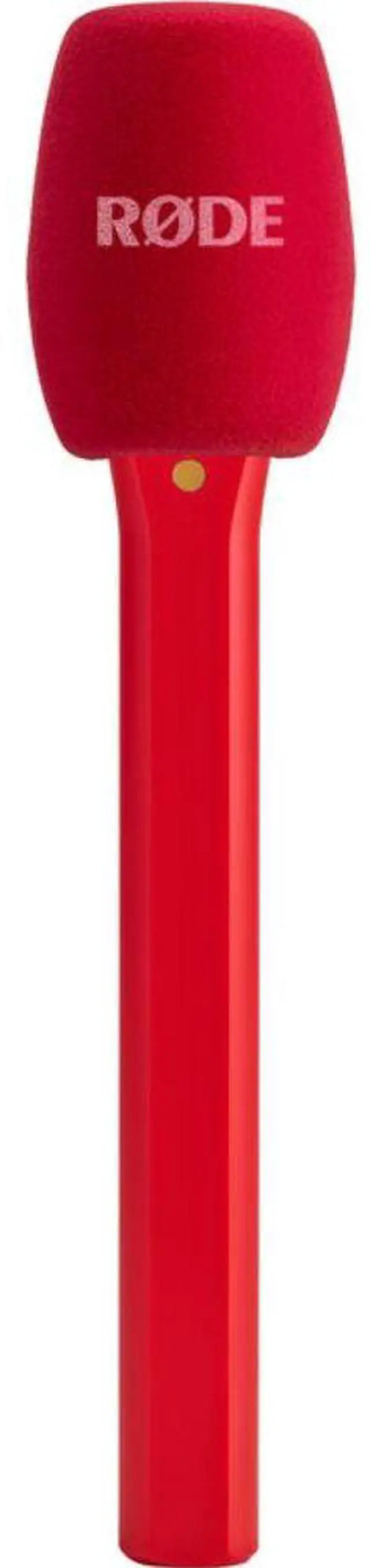 RODE Interview Micro Handheld Mic Adapter for Wireless Clip-On Transmitter (Red)