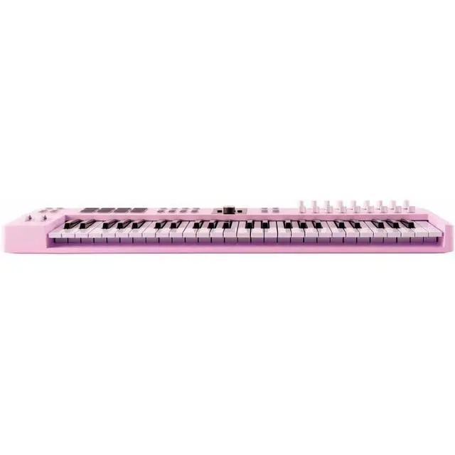 Alt view image 4 of 5 - Arturia KeyLab Essential mk3 49-Key Universal MIDI Controller and Software (Rose Quartz)