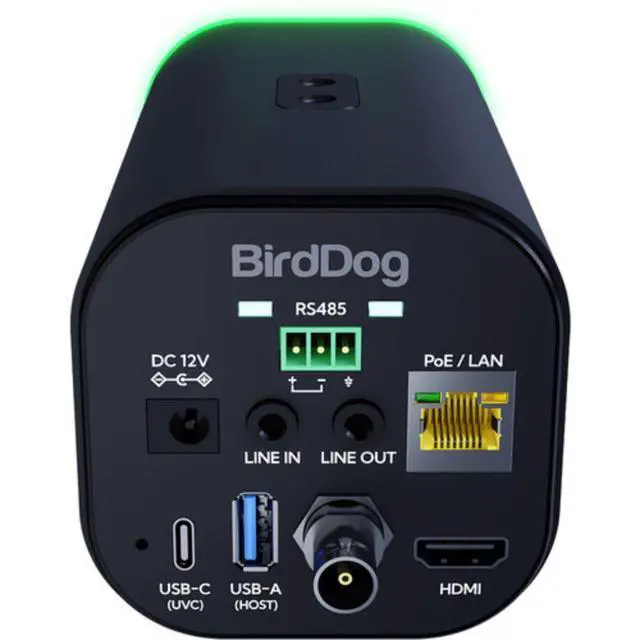 Alt view image 7 of 7 - BirdDog MAKI Ultra 4K Box Camera with 12x Zoom (Black)