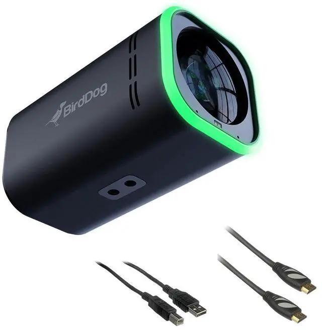 Main image of BirdDog MAKI Ultra 4K Box Camera with 12x Zoom (Black) Bundle with 6' HDMI Cable and 6ft USB 2.0 Cable