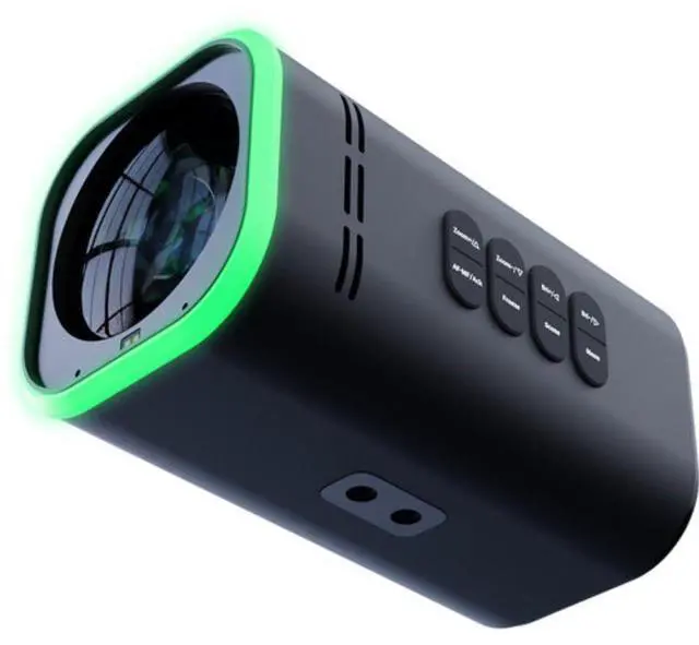 Alt view image 2 of 7 - BirdDog MAKI Ultra 4K Box Camera with 12x Zoom (Black) Bundle with 6' HDMI Cable and 6ft USB 2.0 Cable