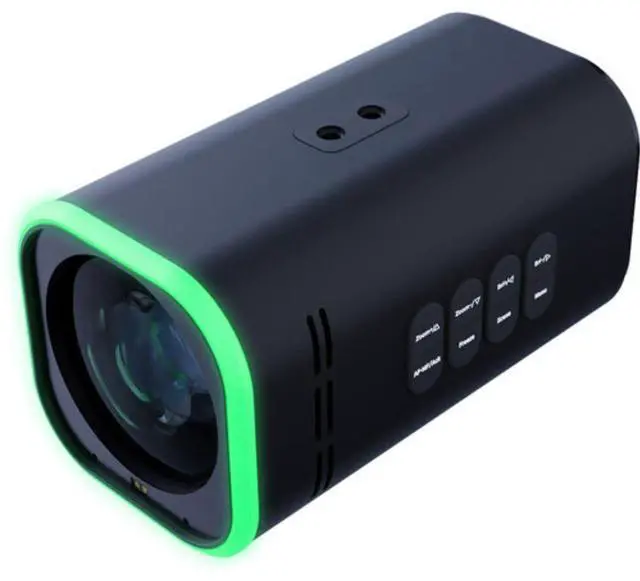 Alt view image 4 of 7 - BirdDog MAKI Ultra 4K Box Camera with 12x Zoom (Black) Bundle with 6' HDMI Cable and 6ft USB 2.0 Cable