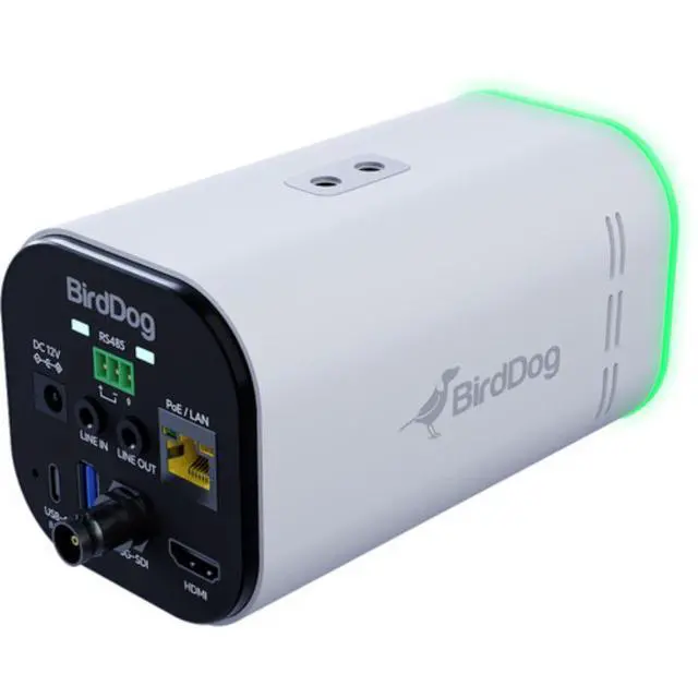 Alt view image 6 of 7 - BirdDog MAKI Ultra 4K Box Camera with 12x Zoom (White)