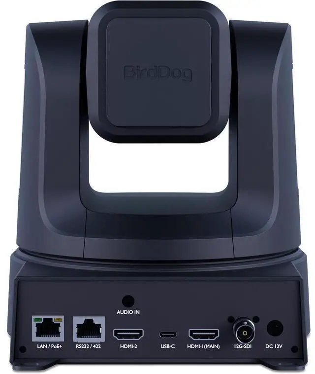 Alt view image 6 of 6 - BirdDog X5 Ultra PTZ Camera with 20x Optical Zoom (Black)