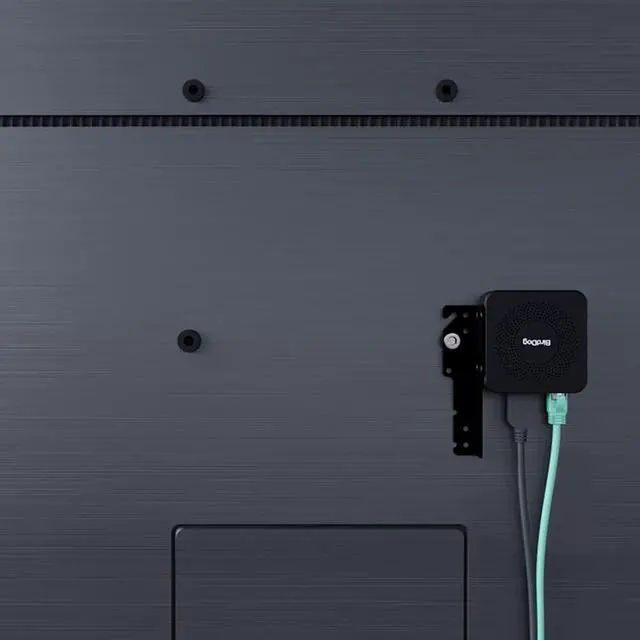 Alt view image 4 of 7 - BirdDog Play Pro 4K NDI Player Bundle with Pearstone Standard Series HDMI to HDMI High-Speed Ethernet Cable - Black, 6', Rip Tie 10-Pack Touch Fastener Straps