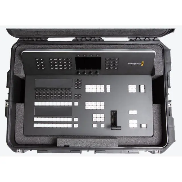 Alt view image 4 of 7 - SKB iSeries 2617-12 Case for Blackmagic Design ATEM TV Studio HD8/HD8 ISO/4K8