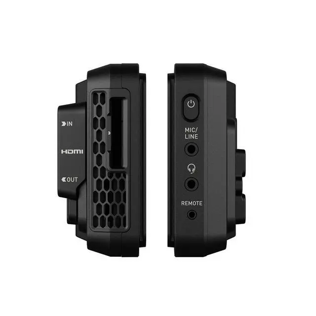 Alt view image 4 of 7 - Atomos Ninja RAW: ProRes/ProRes RAW monitor-recorder with camera control for HDMI & mirrorless cameras Bundle with NP-F770 4400mAh Batteries, Compact Chargers Kit and Cleaning Cloth (5-Pack)