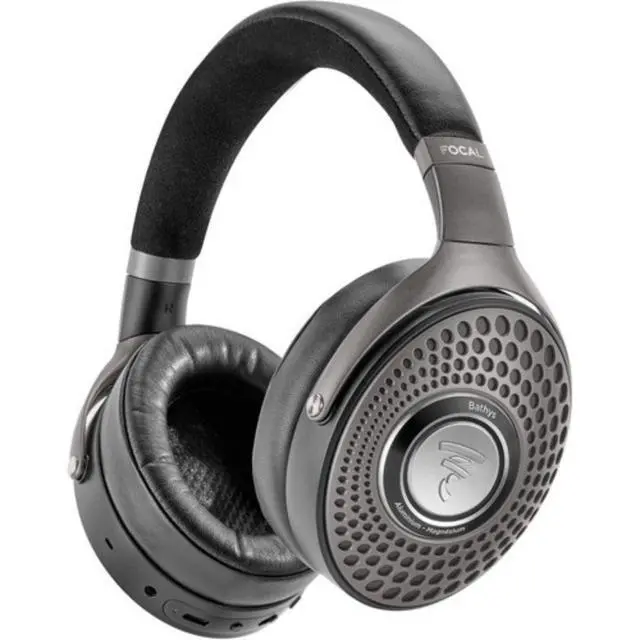 Alt view image 2 of 7 - Focal Bathys Over-Ear Hi-Fi Bluetooth Wireless Headphones with Active Noise Cancelation