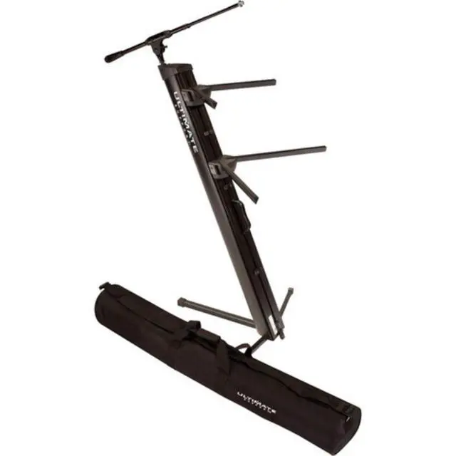 Alt view image 6 of 7 - Nord Stage 4 88-Key Fully-Weighted Keyboard Bundle with Ultimate Support APEX AX-48 Pro Plus Portable Column Keyboard Stand and Kellards MID-P10T Pro MIDI to MIDI Cable 10' (Pair)
