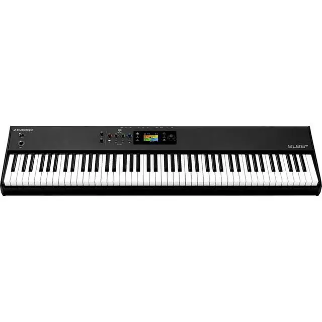Alt view image 3 of 7 - StudioLogic SL88 MK2 88-Key MIDI Controller Hammer Action Bundle with Ultimate Support APEX AX-48 Pro Plus Portable Column Keyboard Stand, Kellards MID-P10T Pro MIDI to MIDI Cable 10 Feet (2 Pack)