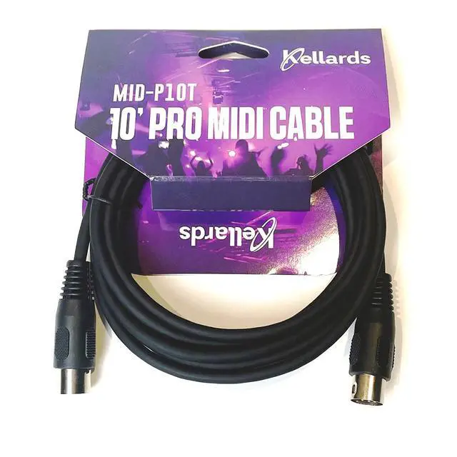 Alt view image 7 of 7 - StudioLogic SL88 MK2 88-Key MIDI Controller Hammer Action Bundle with Ultimate Support APEX AX-48 Pro Plus Portable Column Keyboard Stand, Kellards MID-P10T Pro MIDI to MIDI Cable 10 Feet (2 Pack)