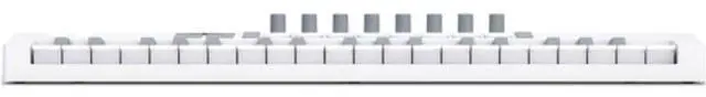 Alt view image 4 of 7 - Novation Launchkey Mini 37 MK4 USB MIDI Keyboard Controller (White, 37 Mini Keys)