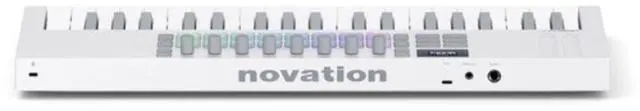 Alt view image 5 of 7 - Novation Launchkey Mini 37 MK4 USB MIDI Keyboard Controller (White, 37 Mini Keys)