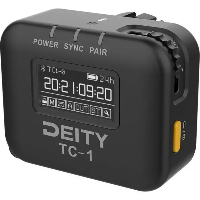 Alt view image 2 of 7 - Deity Microphones TC-1 Wireless Timecode Generator Box (Bluetooth, 2.4 GHz)