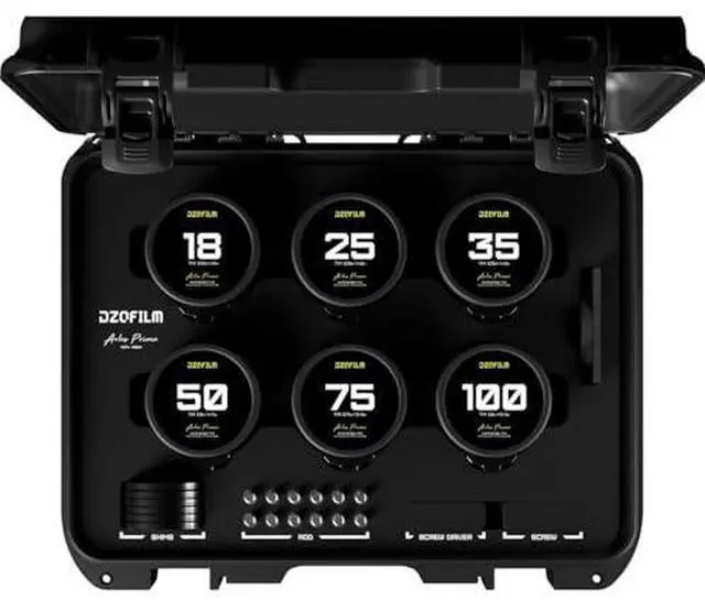 Main image of DZOFilm Arles FF/VV Prime Cine 6-Lens Set (ARRI PL)