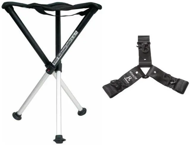 Main image of Walkstool Comfort Stool Bundle with Walkstool - Reinforcement Strap Steady - Featable with Camping Stool Comfort Models - Black Color - OneSize